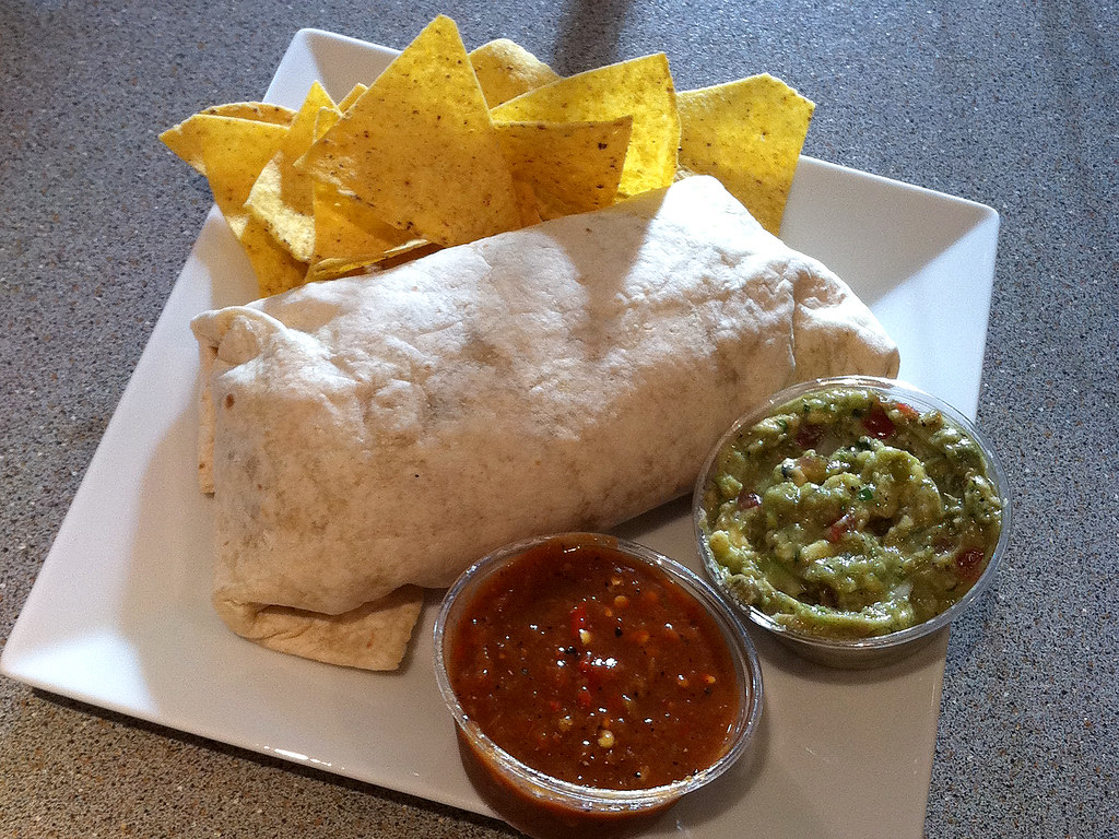 Tex-Mex food at J&J Restaurant in Taos, NM